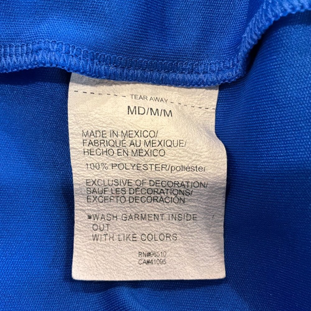 Under Armour men's quarter zip Heatgear Royal Blue size Medium - Picture 6 of 6